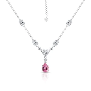 W.KRUK Naszyjnik srebrny z cyrkoniami Ceremonials