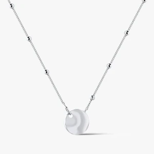 W.KRUK - Naszyjnik srebrny z kółeczkiem