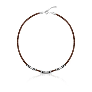 W.KRUK Naszyjnik stal