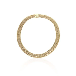 W.KRUK Naszyjnik złoty z brylantami