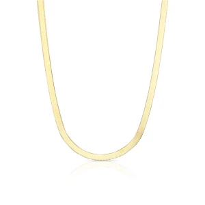 W.KRUK - Naszyjnik złoty bicolor żmijka