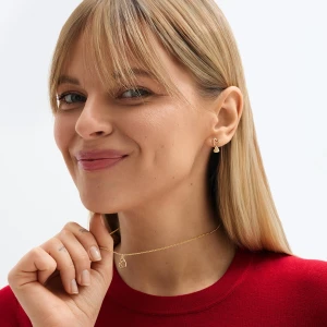 W.KRUK Naszyjnik złoty Czułość