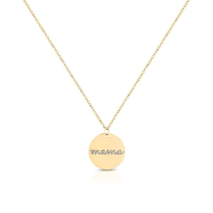 Zdjęcie produktu W.KRUK Naszyjnik złoty dla Mamy