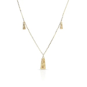 W.KRUK - Naszyjnik złoty Etno