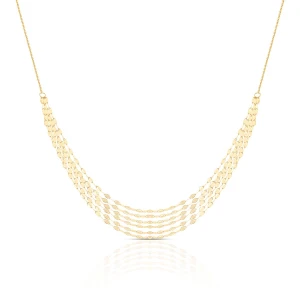 W.KRUK Naszyjnik złoty kaskadowy