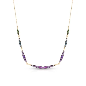 W.KRUK Naszyjnik złoty Preludium Paradise Birds