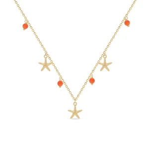 W.KRUK - Naszyjnik złoty Santorini