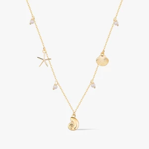 W.KRUK Naszyjnik złoty Santorini