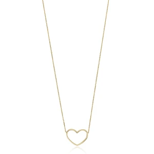 W.KRUK - Naszyjnik złoty serce