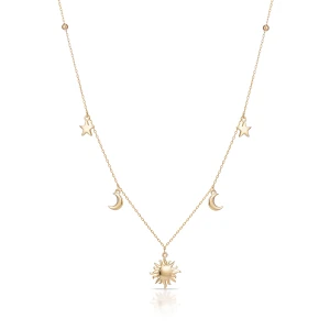 W.KRUK Naszyjnik złoty W.KRUK