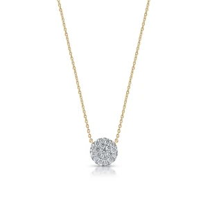 W.KRUK Naszyjnik złoty z brylantami