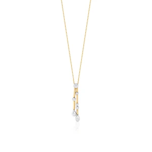 W.KRUK Naszyjnik złoty z brylantami