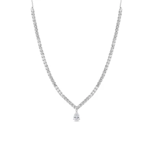 W.KRUK Naszyjnik złoty z cyrkoniami Ceremonials