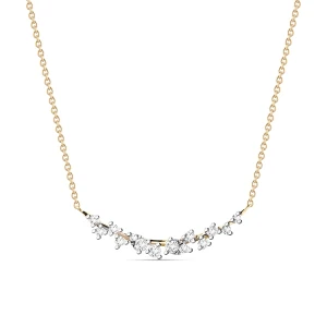 W.KRUK Naszyjnik złoty z diamentami Galaktyka