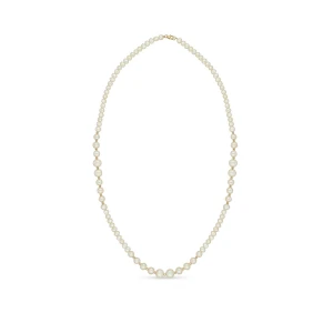 W.KRUK Naszyjnik złoty z pereł