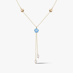 W.KRUK Naszyjnik złoty z perłą