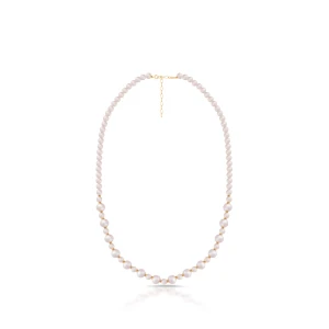 W.KRUK Naszyjnik złoty z perłami