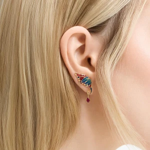 W.KRUK Nausznice srebrne Imaginarium