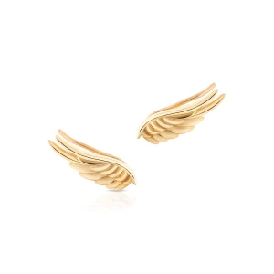 W.KRUK Nausznice złote FREEDOM