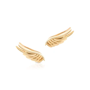 W.KRUK Nausznice złote FREEDOM