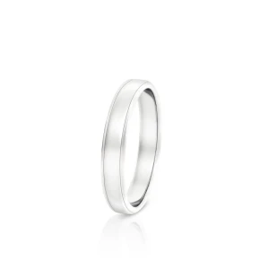 W.KRUK - Obrączka ślubna srebrna męska SEWILLA