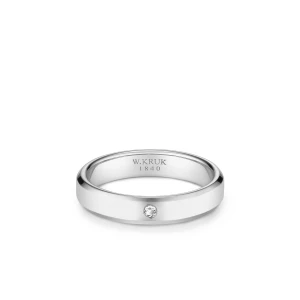 W.KRUK Obrączka srebrna SEWILLA damska