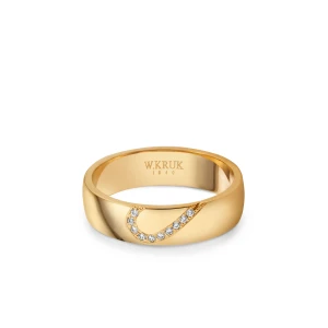 W.KRUK Obrączka złota PECTORA damska