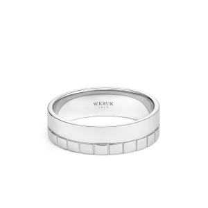 Zdjęcie produktu W.KRUK Obrączka srebrna SANTIAGO