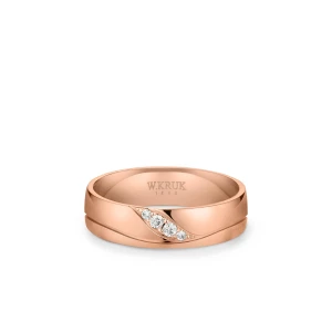 W.KRUK Obrączka złota BELLUNO damska