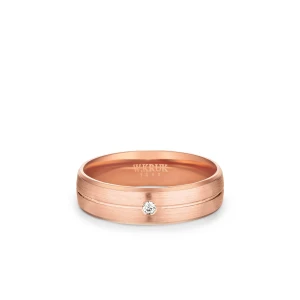 W.KRUK Obrączka złota ROSSA damska