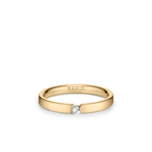 Zdjęcie produktu W.KRUK Obrączka złota z diamentem SWEETHEART