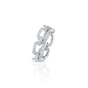 W.KRUK - Pierścionek białe złoto z brylantami