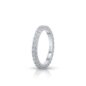 W.KRUK - Pierścionek białe złoto z brylantami
