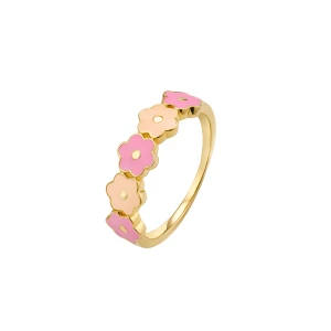 W.KRUK - Pierścionek Gold Daisy Ring