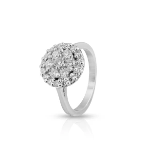 W.KRUK Pierścionek platynowy W.KRUK