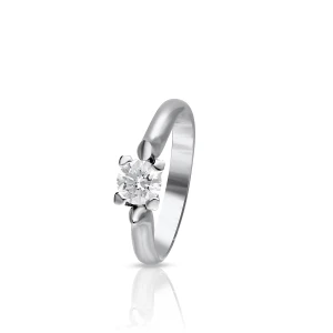 W.KRUK Pierścionek platynowy W.KRUK