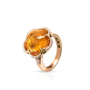 W.KRUK Pierścionek różowe złoto PASQUALE BRUNI