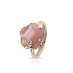 W.KRUK Pierścionek różowe złoto PASQUALE BRUNI
