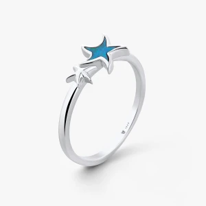 W.KRUK - Pierścionek srebrny