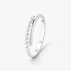 W.KRUK Pierścionek srebrny