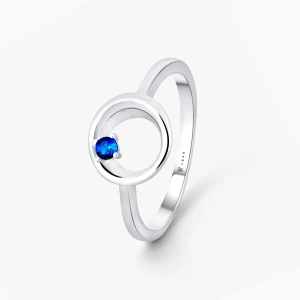 W.KRUK Pierścionek srebrny