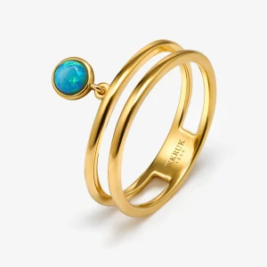 W.KRUK - Pierścionek srebrny Alchemia