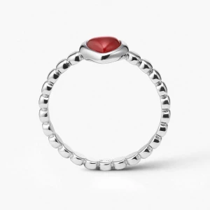 W.KRUK - Pierścionek srebrny Czułość