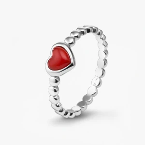 W.KRUK Pierścionek srebrny Czułość