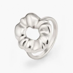 W.KRUK Pierścionek srebrny Follow