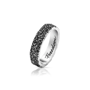 W.KRUK Pierścionek srebrny FREEDOM ELEMENTS