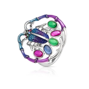 W.KRUK - Pierścionek srebrny Imaginarium