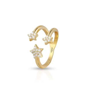 W.KRUK - Pierścionek srebrny Little Star