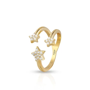 W.KRUK Pierścionek srebrny Little Star