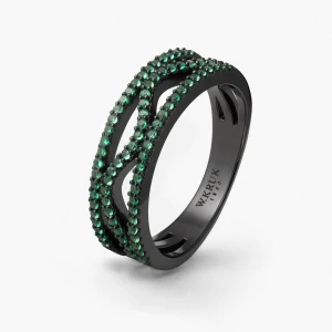 W.KRUK - Pierścionek srebrny Meteory